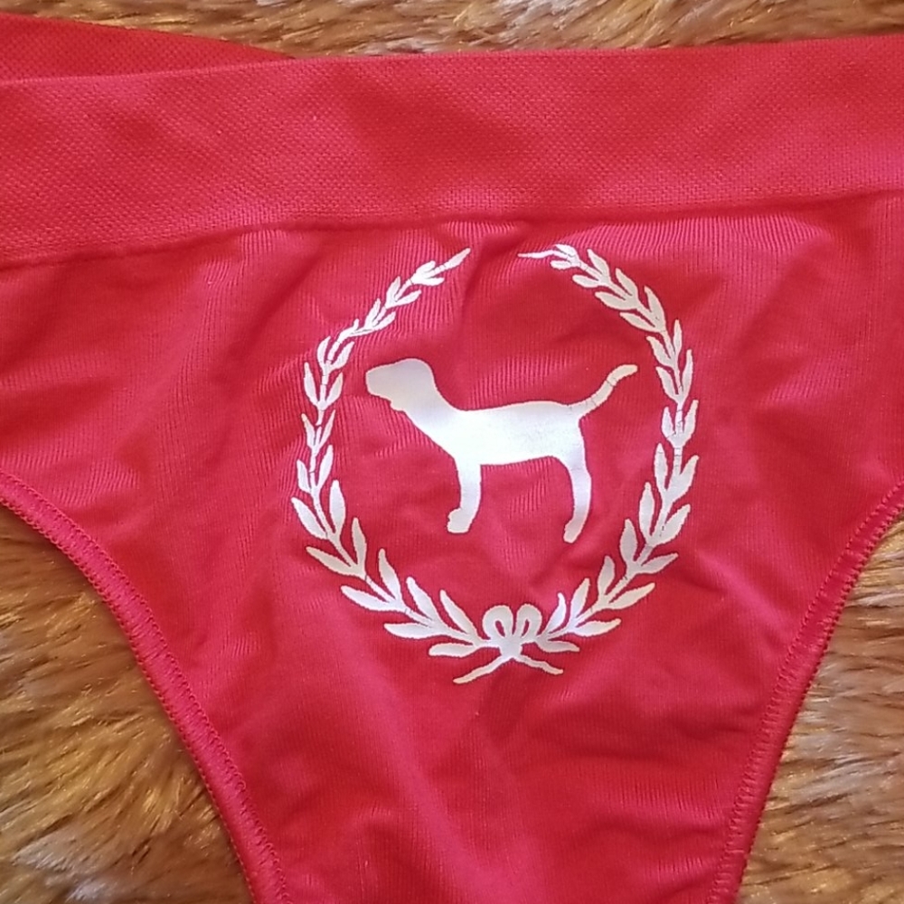 One PINK thong
